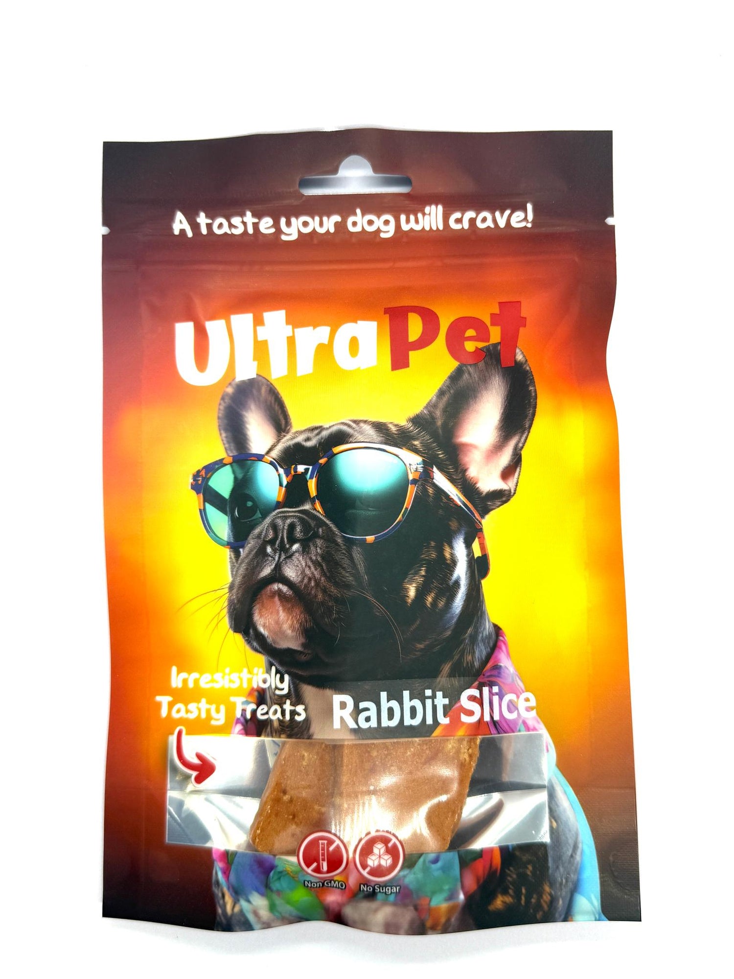 חטיף אולטרה פט חזה ארנב 80 גרם
