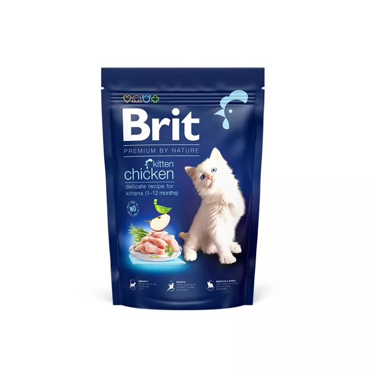 בריט קיטן לגורים בטעם עוף 1.5 ק&quot;ג