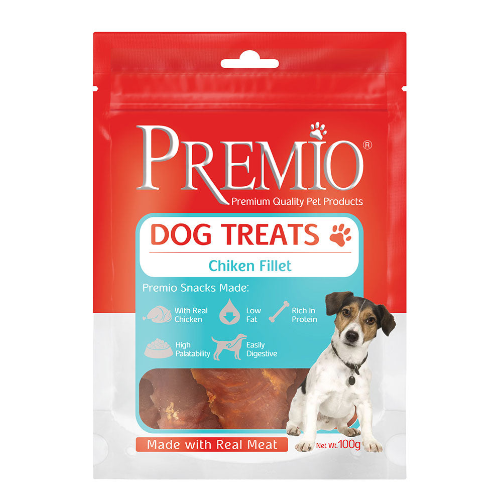 חטיף פרמיו לכלב פילה עוף 100 גרם