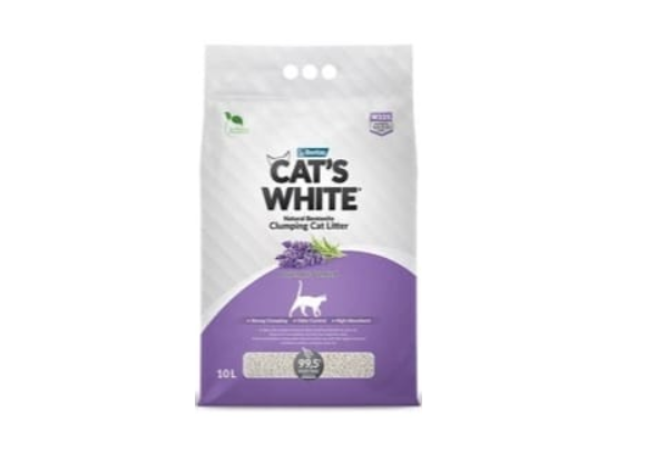 חול מתגבש קטס וויט בניחוח לבנדר 10 ליטר