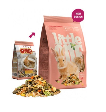מזון מלא לארנבים צעירים