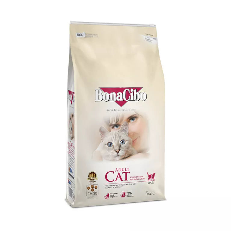 בונאסיבו חתול עוף/אנשובי 2 ק&quot;ג