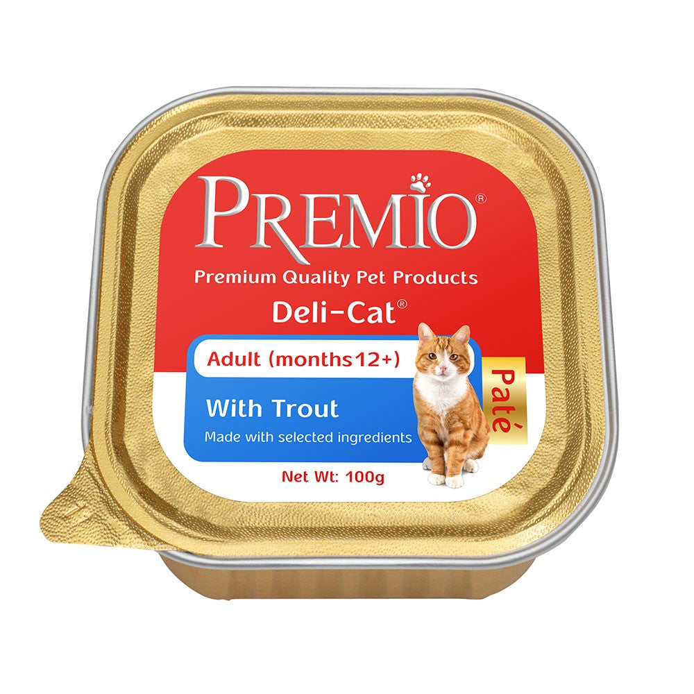 מעדן פרמיו 100 גרם בטעם פורל