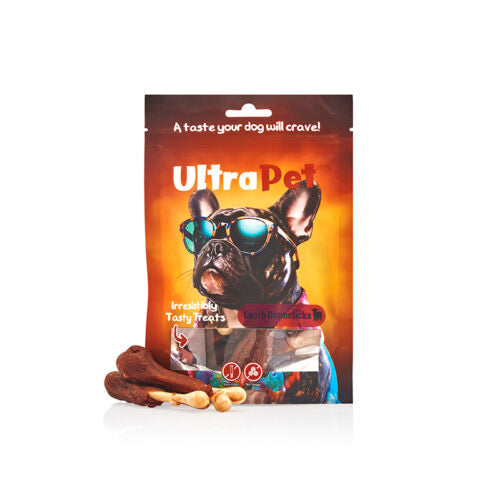 חטיפים לכלב עצם קלציום עטוף כבש 80 גרם