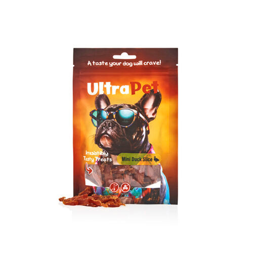 חטיפים לכלב מיני רצועות ברווז 80 גרם