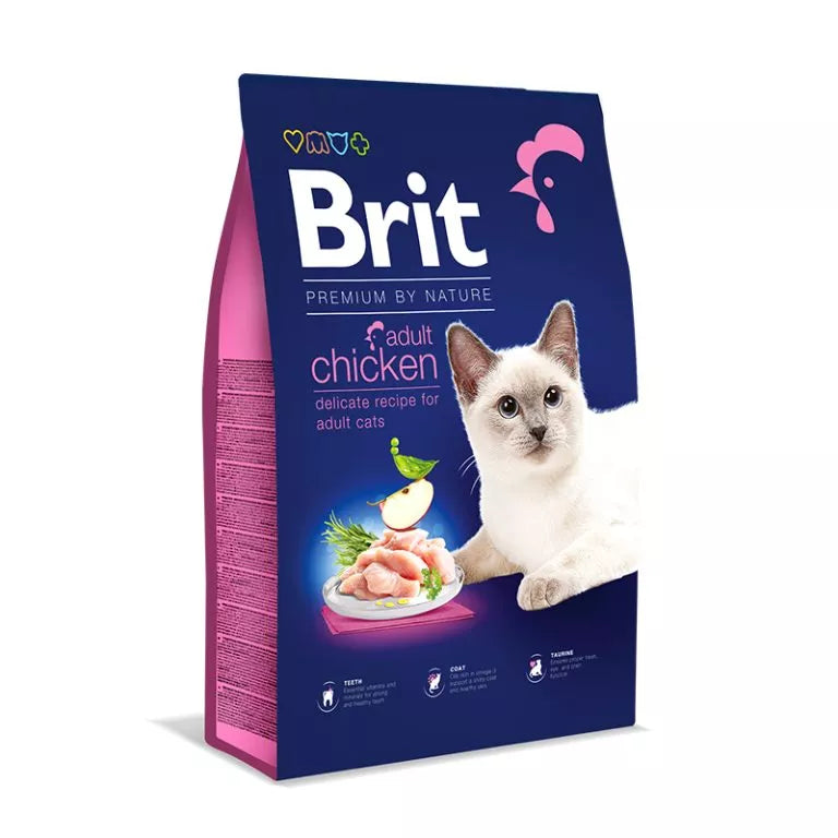 בריט חתול בוגר בטעם עוף 1.5 ק&quot;ג