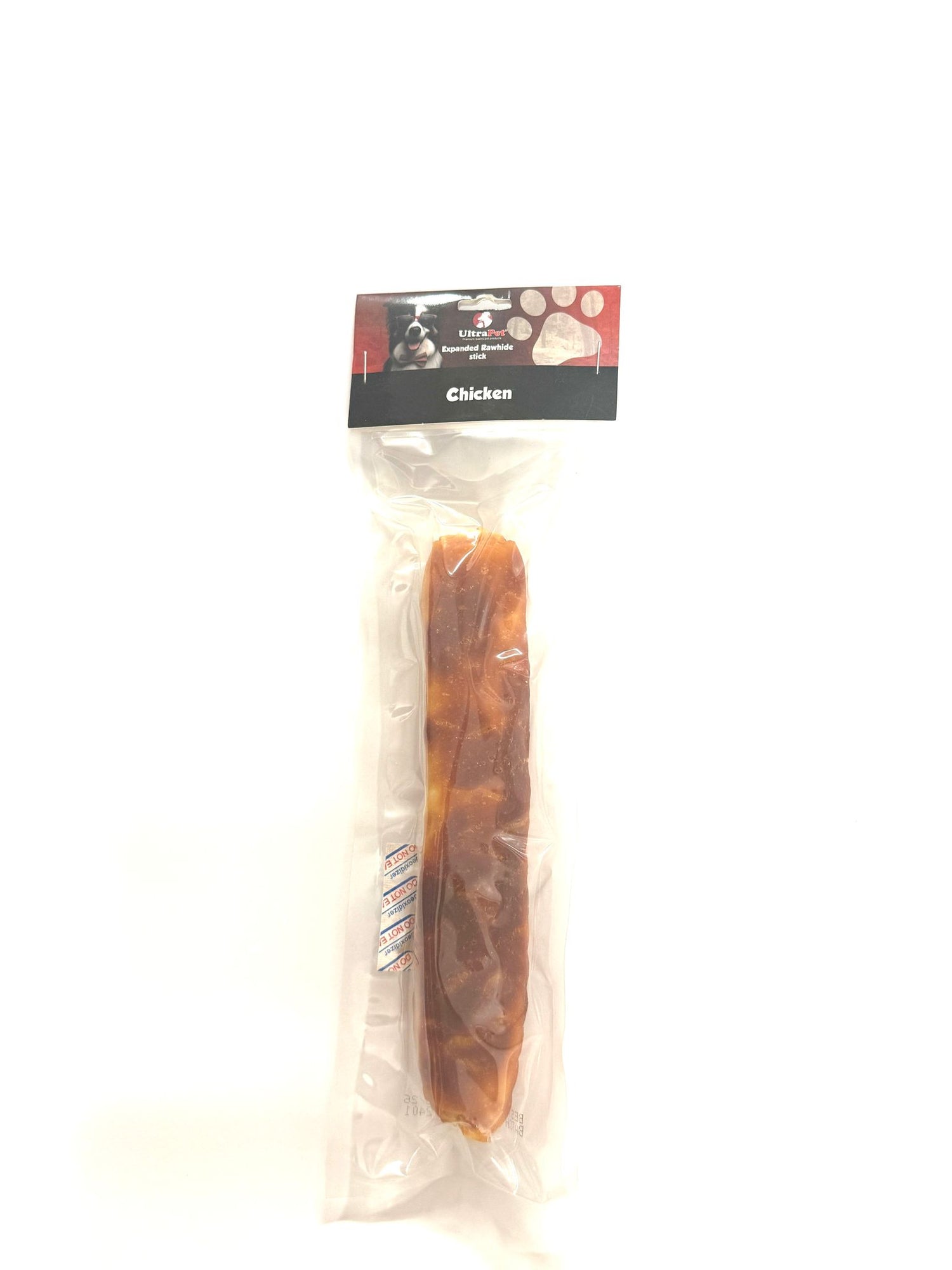 עצם לעיסה אולטרה פט 20 ס&quot;מ עור בקר עטוף בעוף