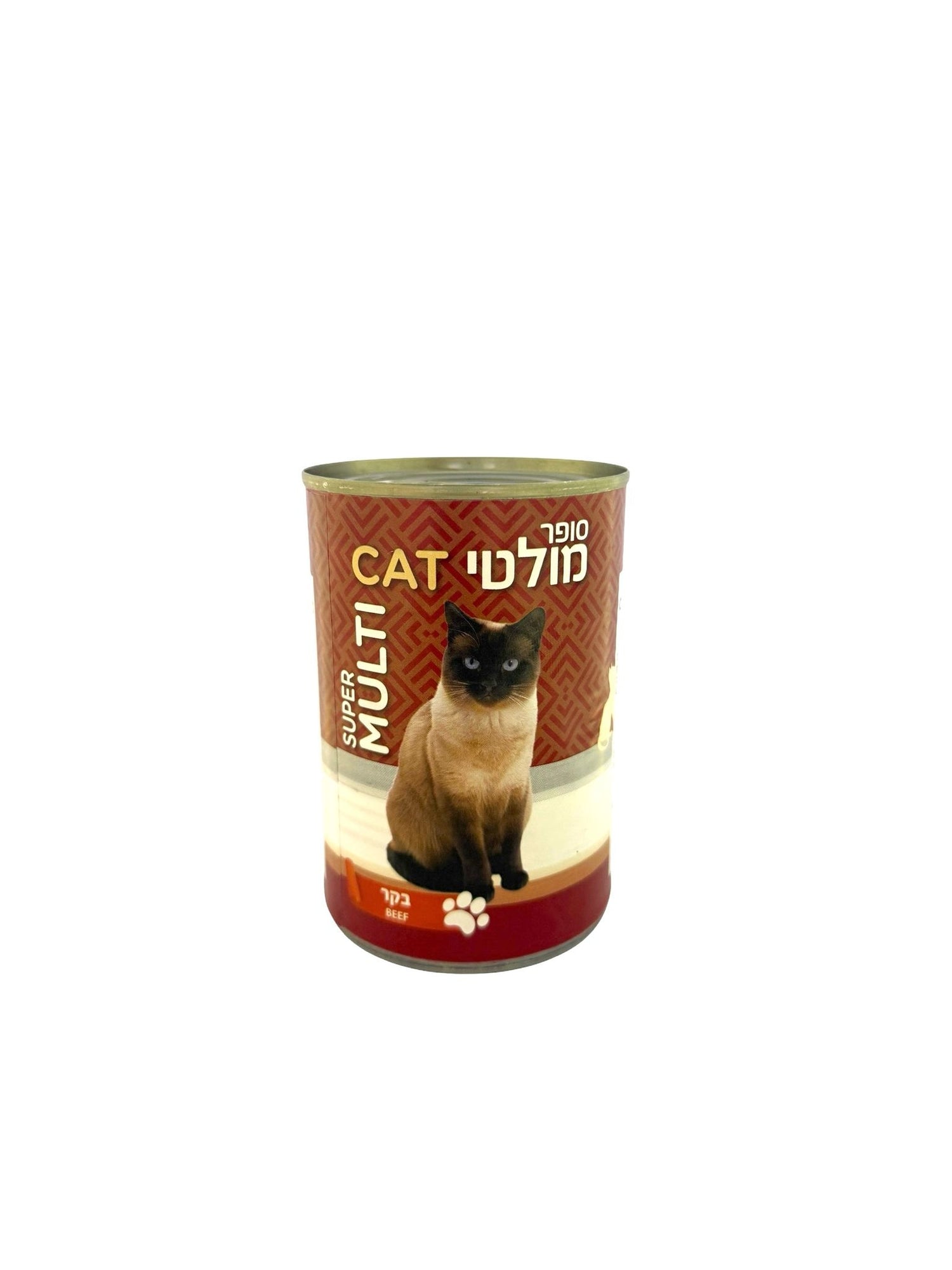 מזון רטוב לחתול מולטיקט פטה בקר