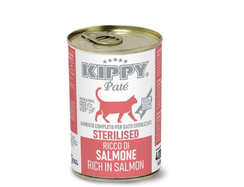 שימורי קיפי פטה סטרלייז סלמון לחתולים בוגרים